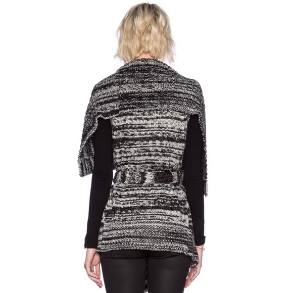 NWT BlankNYC Wraparound Cardigan Sweater Vest - Picture 3 of 5
